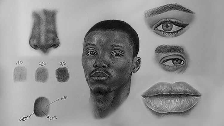 Exemple yeux réalistes